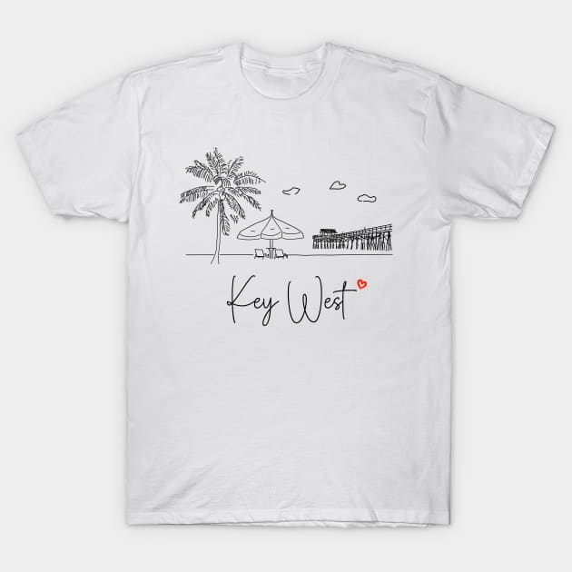 Key West T-Shirt by finngifts